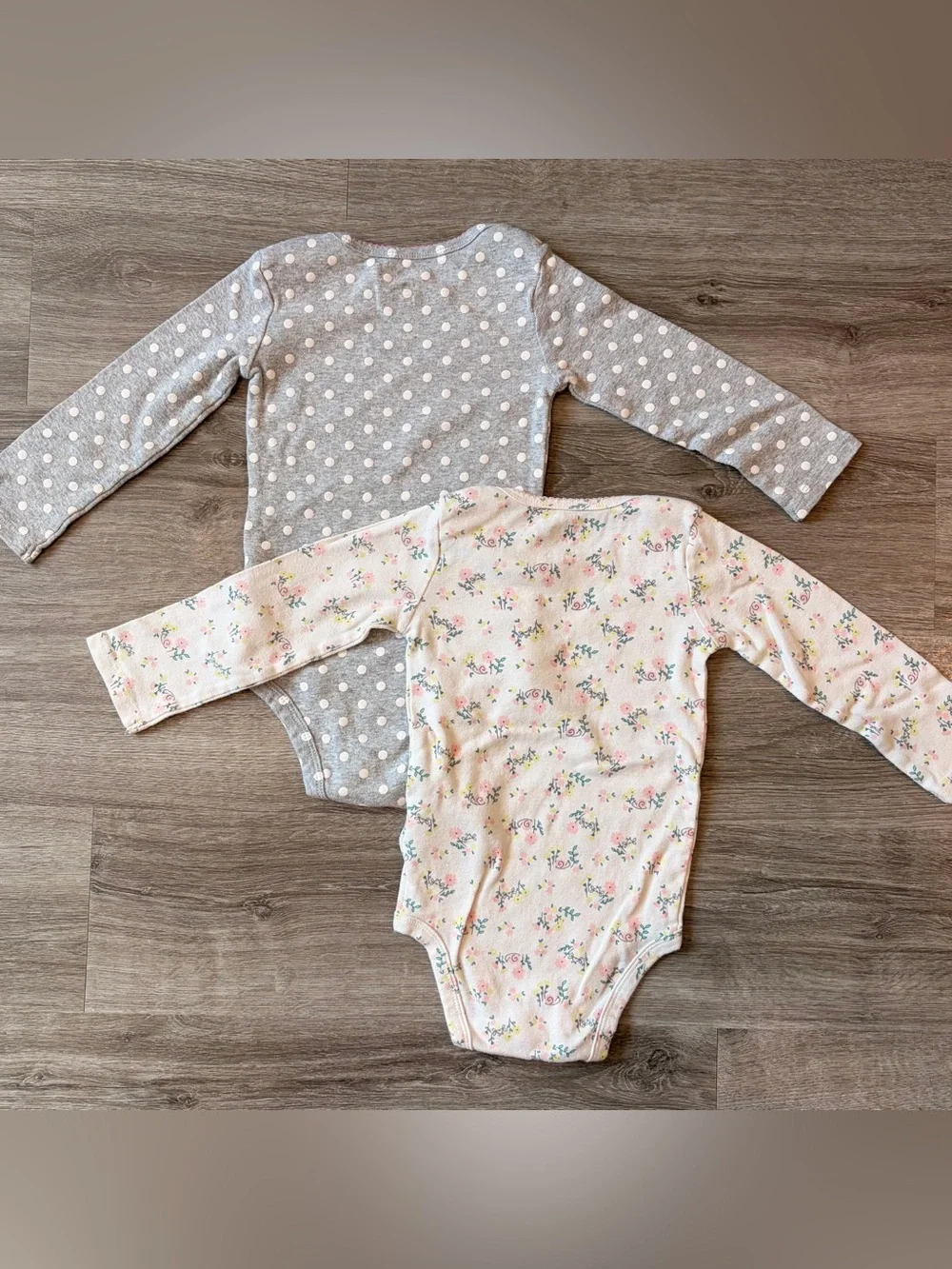 Carter's baby girls bodysuits
